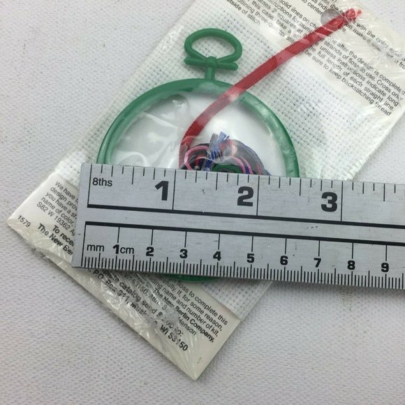 The New Berlin Co. Merry Christmas Ornament Kit Santa Mice Counted Cross Stitch - Picture 10 of 11